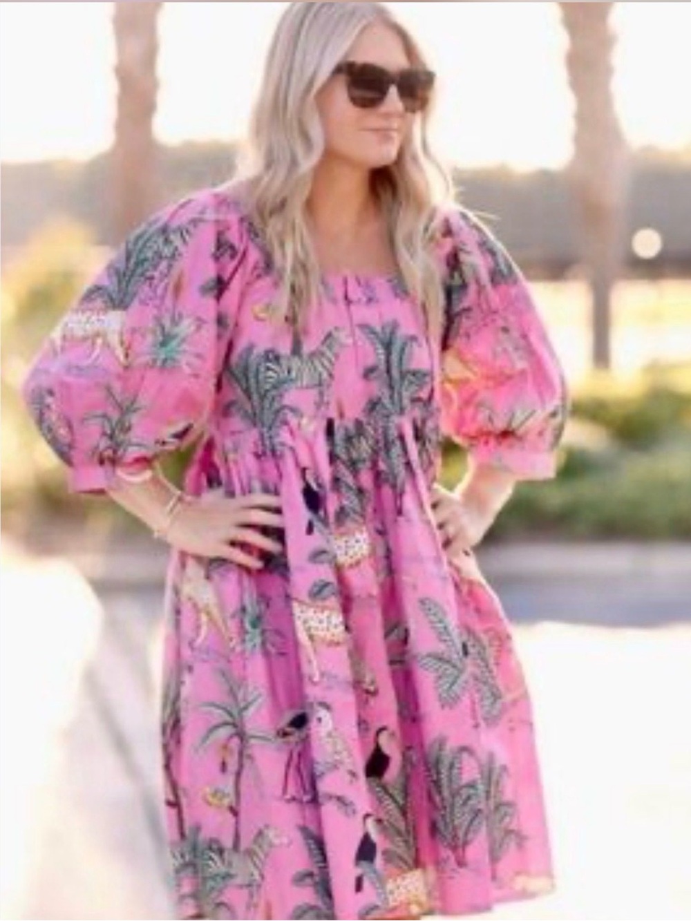 Darlington Isle Cayman Brac Babydoll Dress